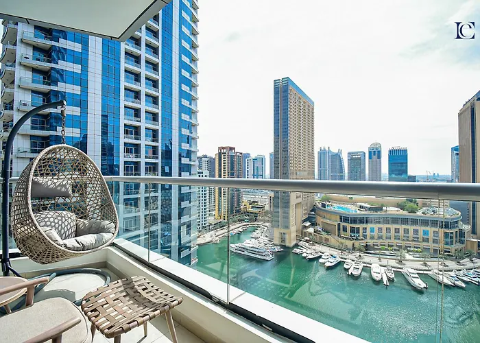Luxury Escapes - Marina Views 1Br Apartments - Bay Central Dubai Marina