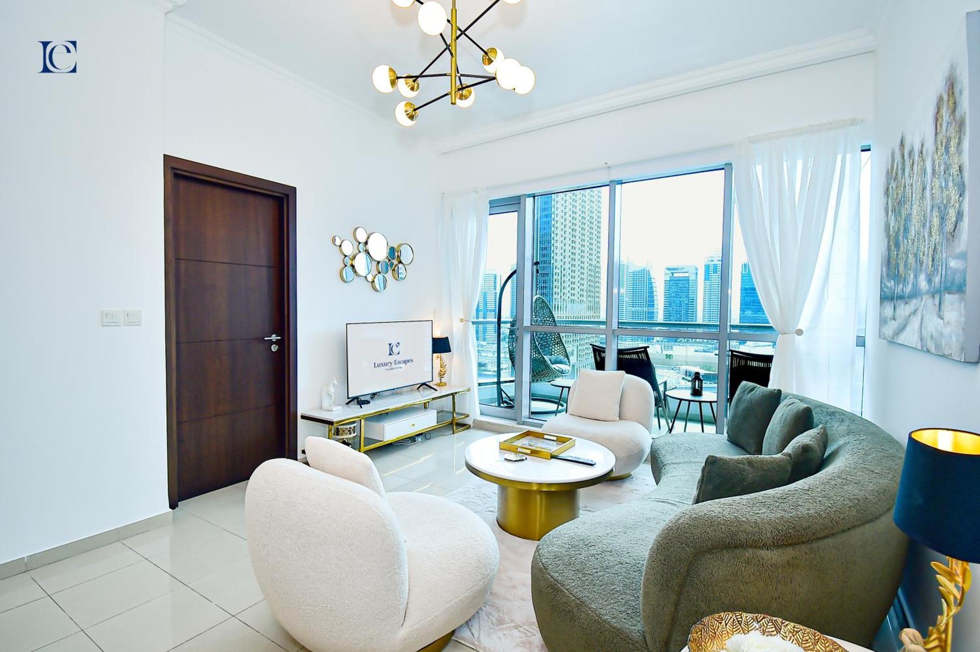 Luxury Escapes - Marina Views 1br - Bay Marina Appartement Dubaï